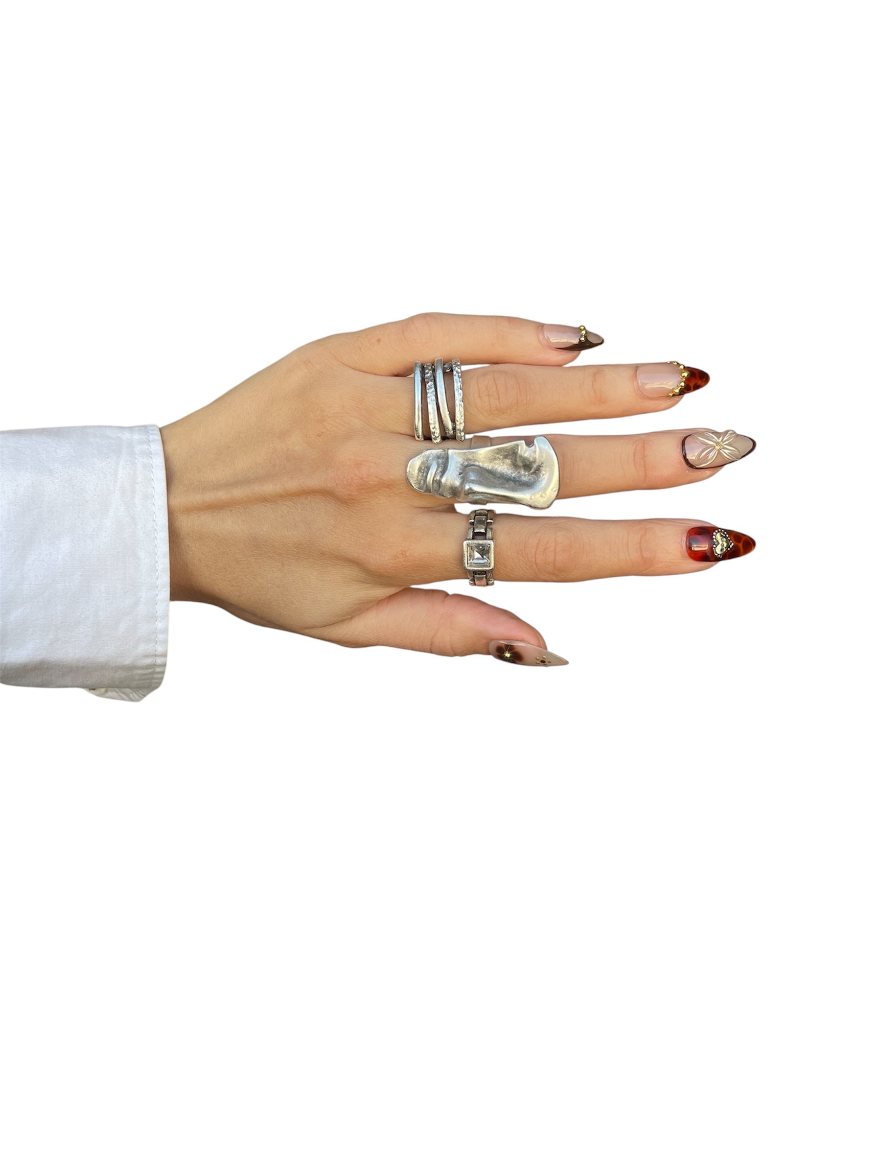 Bague Visage Fragmenté